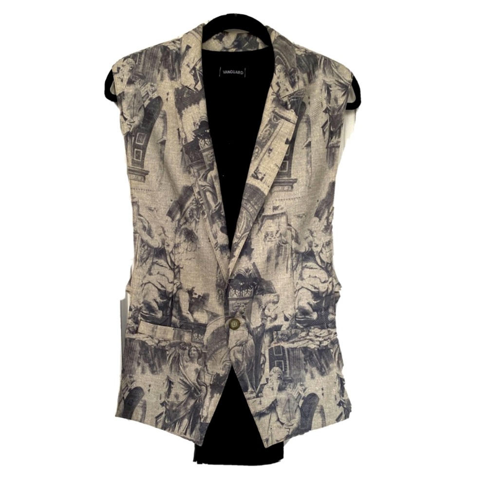 One of a kind Designer Vest